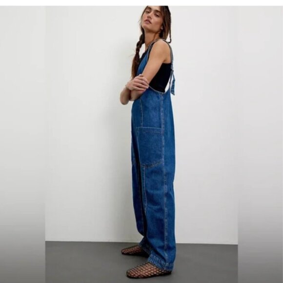 Free People We The Free High Roller Jumpsuit - Picture 3 of 5